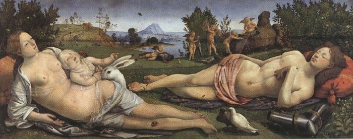 Sandro Botticelli Piero di Cosimo,Venus and Mars (mk36) china oil painting image